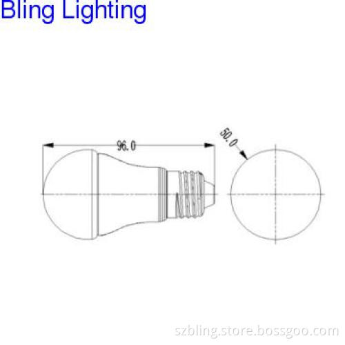 4W competitive LED bulb,CE & RoHs approval